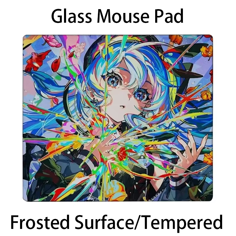Esports Gaming Table - Hear Girl Glas-Mauspad Sora Spiel-Mauspad mit