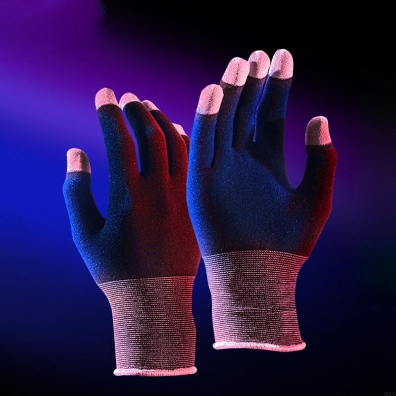 Esports Gaming Finger Sleeve - Spiel-Spielhandschuh, hochempfindliche Gaming-Fingerärmel, schweißhemmend, atmungsaktiv, warm