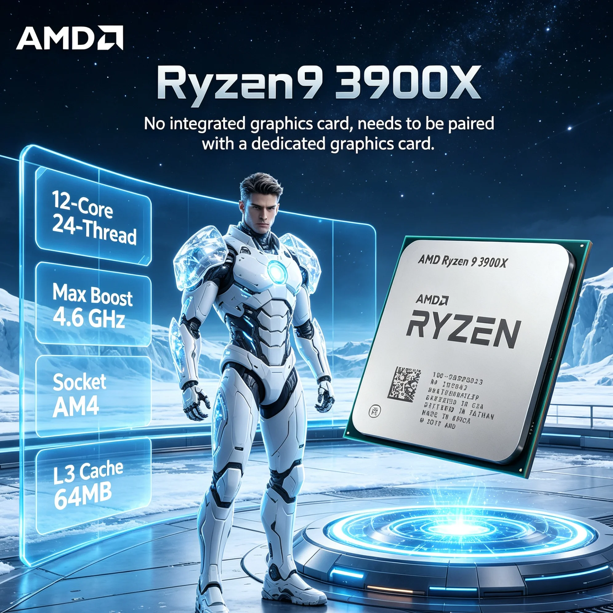 Amd Cpu Ryzen 9 - AMD Ryzen 9 3900X Prozessor CPU