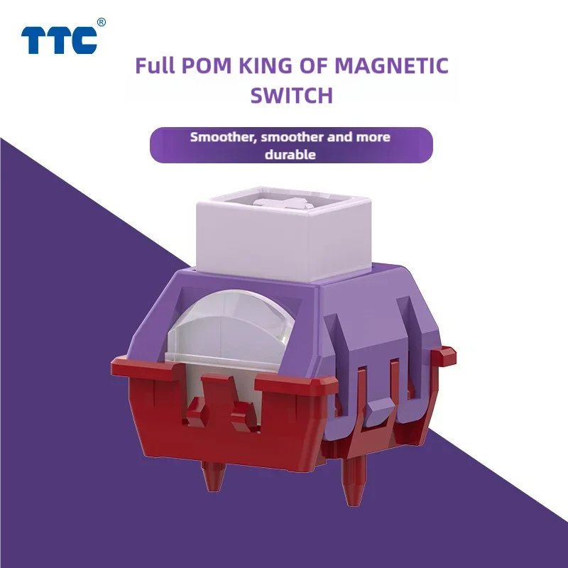 Esports Gaming Keyboard - TTC Vollständig POM-beschichteter King Of Magnetic