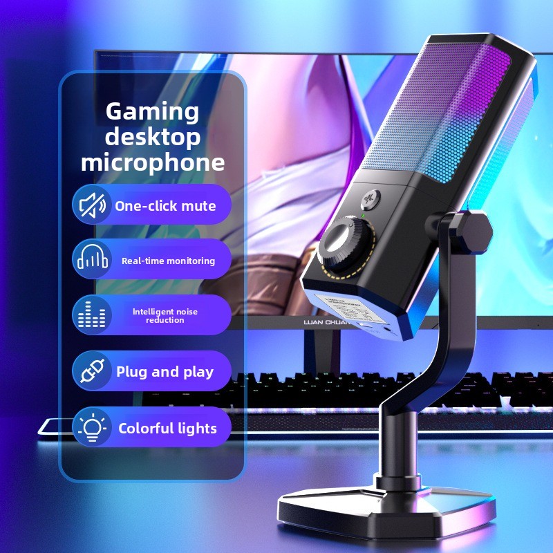 RGB-Mikrofon für Gaming, E-Spo – Esports & Gaming Optics Gmbh Bewertung und Preis