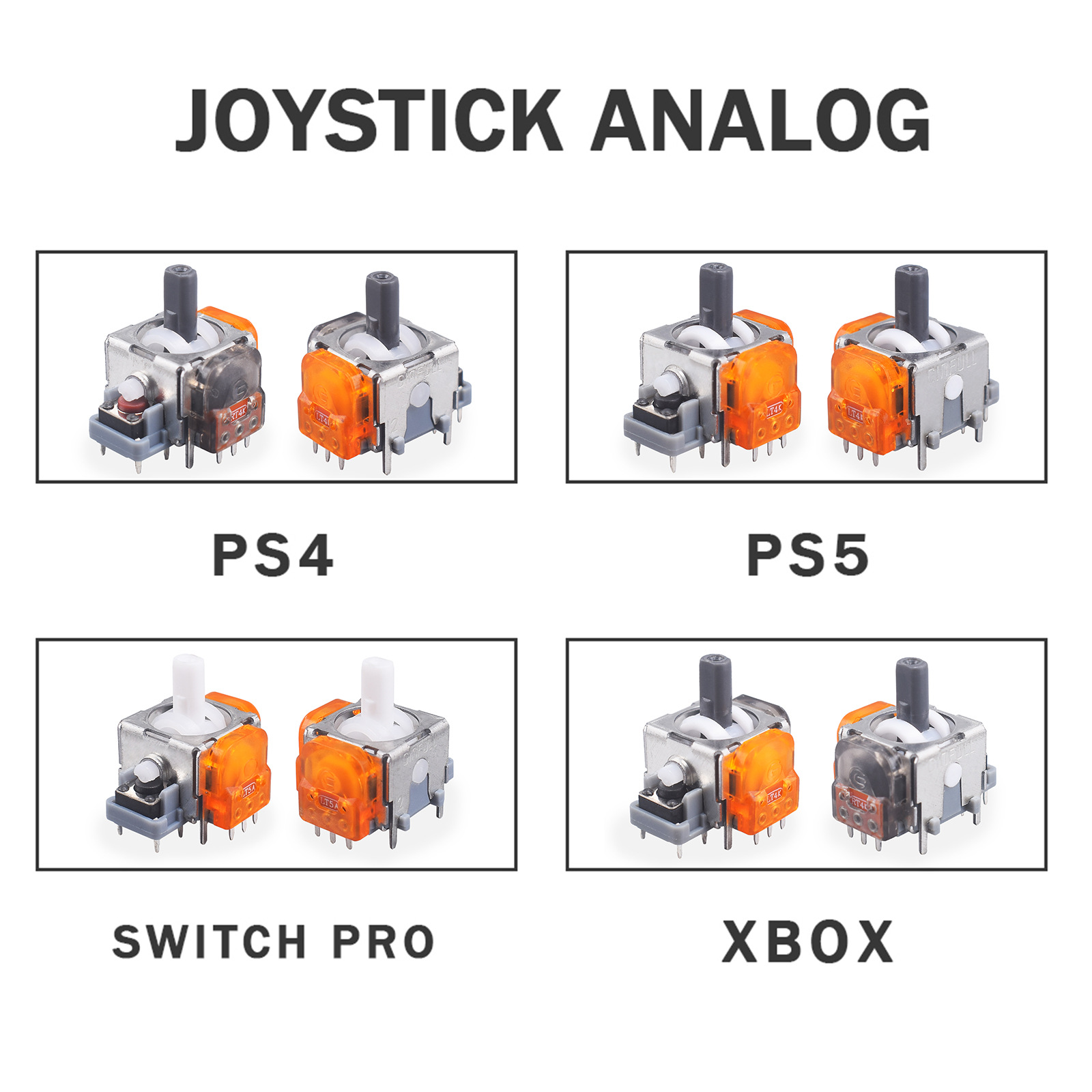 2/10 Stück Ginfull TMR Elektro – Esports Gaming Controller Bewertung und Preis
