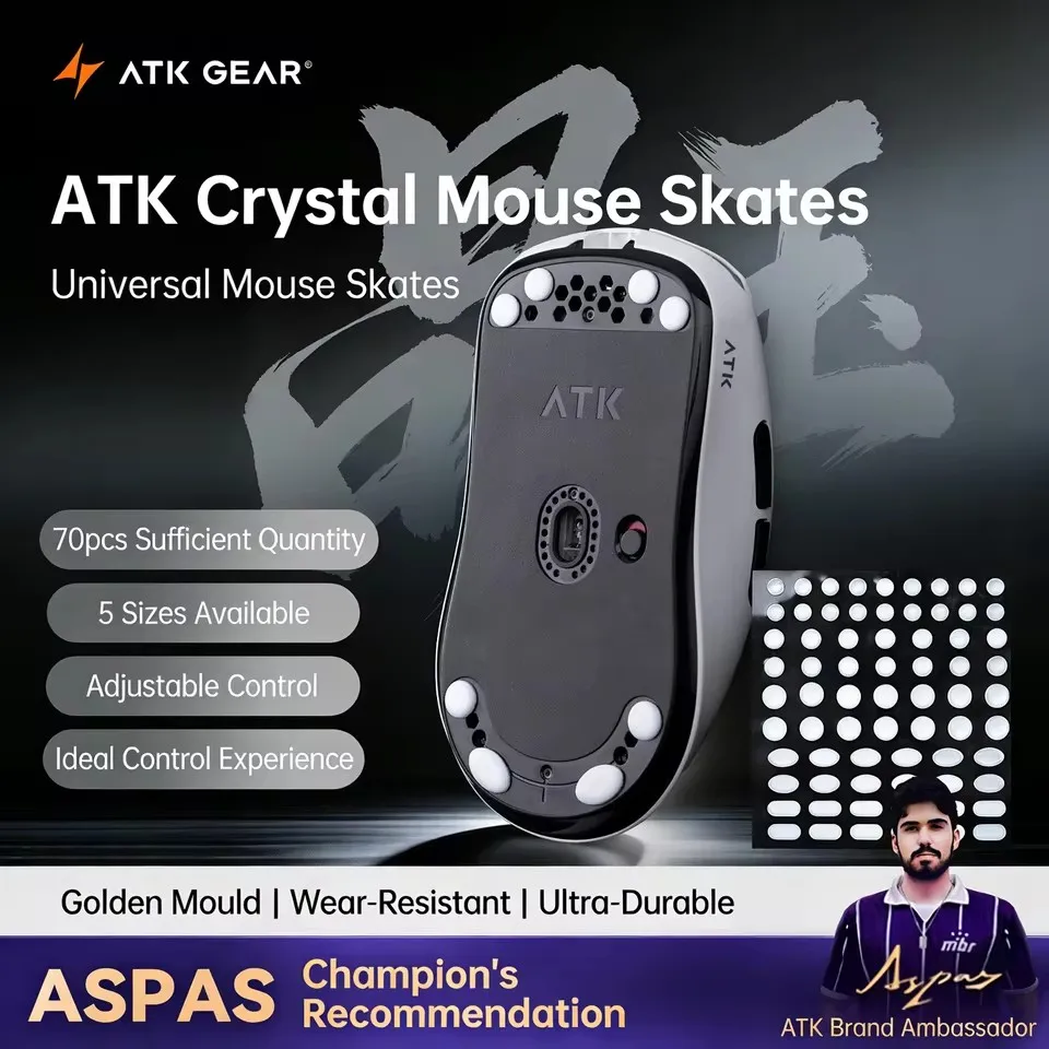 ATK Crystal Jade Maus-Gleitpad – Esports Gaming Pcs Bewertung und Preis