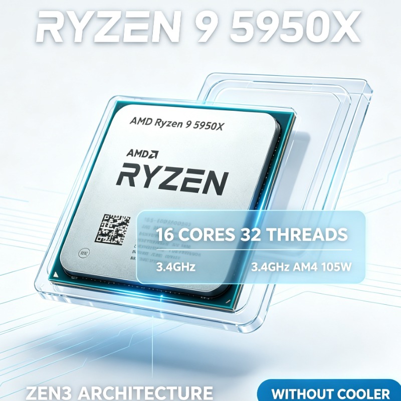 AMD Ryzen 9 5950X 16-Kern 32-T – Amd Cpu Ryzen 9 Bewertung und Preis
