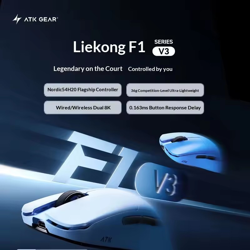 ATK F1 V2/V3 Tri-Mode Wireless – Esports Gaming Bewertung und Preis