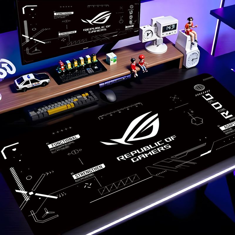 VIKAMA Schwarz-Rosa ROG Tech C – Esports Gaming Logos Bewertung und Preis