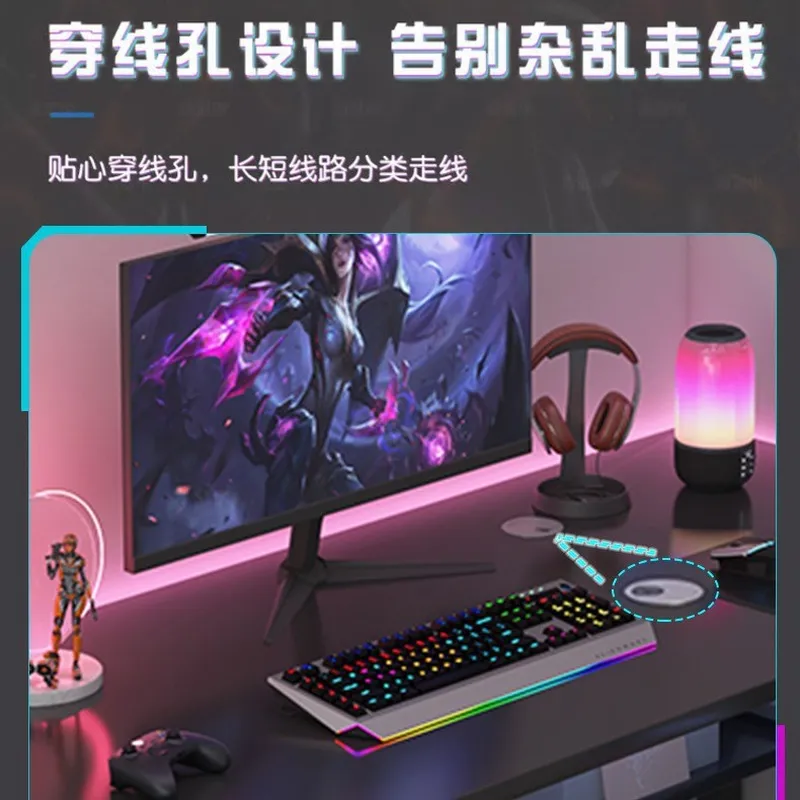 Einfacher Computertisch für Zu – Esports Gaming Table Bewertung und Preis