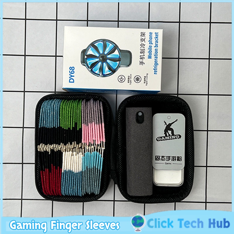 Gaming-Fingerhüllen Anti-Schwe – Esports Gaming Finger Sleeve Bewertung und Preis