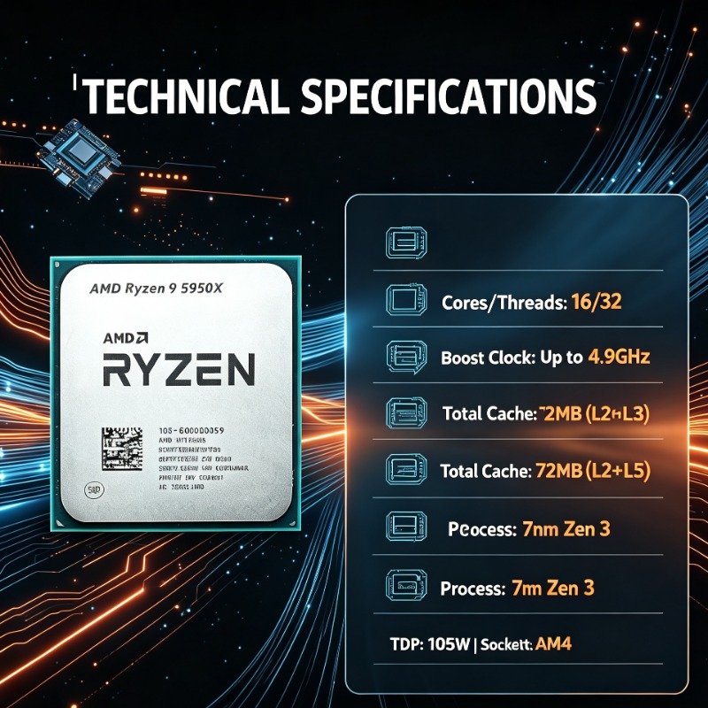16-Kern Desktop-CPU AMD Ryzen  – Amd Cpu Ryzen 9 Bewertung und Preis